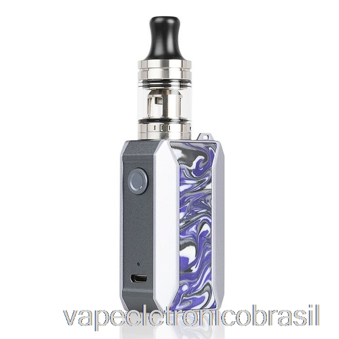 Vape Eletrônico Voopoo Drag Baby Trio 25w Kit Inicial Ultra Violeta